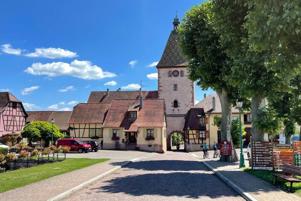 Vue Splendide Au Coeur Des Vignes Leilighet Bergheim Eksteriør bilde